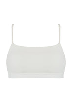 Load image into Gallery viewer, Nervura Straight Top - Off-White Piquet