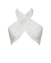 Load image into Gallery viewer, Tie Band Bikini Top - Off-Texture Print