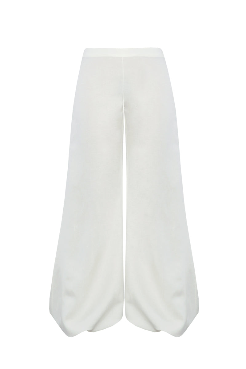 トリートユアセルフ satin balloon short pants ホワイト Zara Satin Effect Balloon Shorts White | Pickle