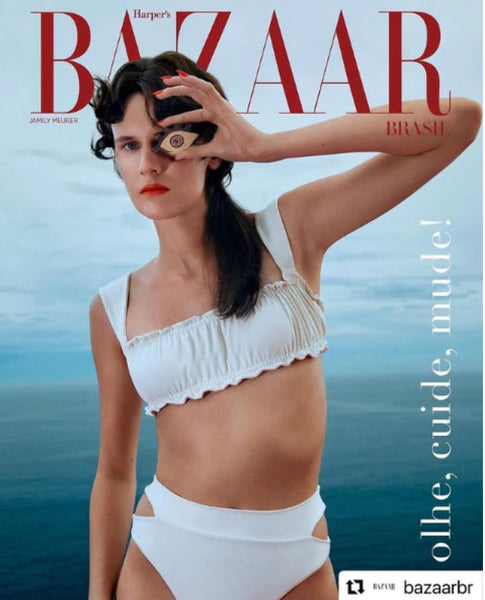 Ostra Brasil on the cover of Harper's Bazaar!