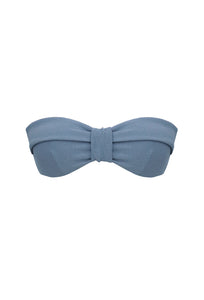 Straight With Passage Bikini Top - Blue