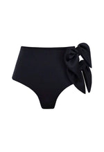 Load image into Gallery viewer, Hang Glider Ties Bikini Bottom  - Black