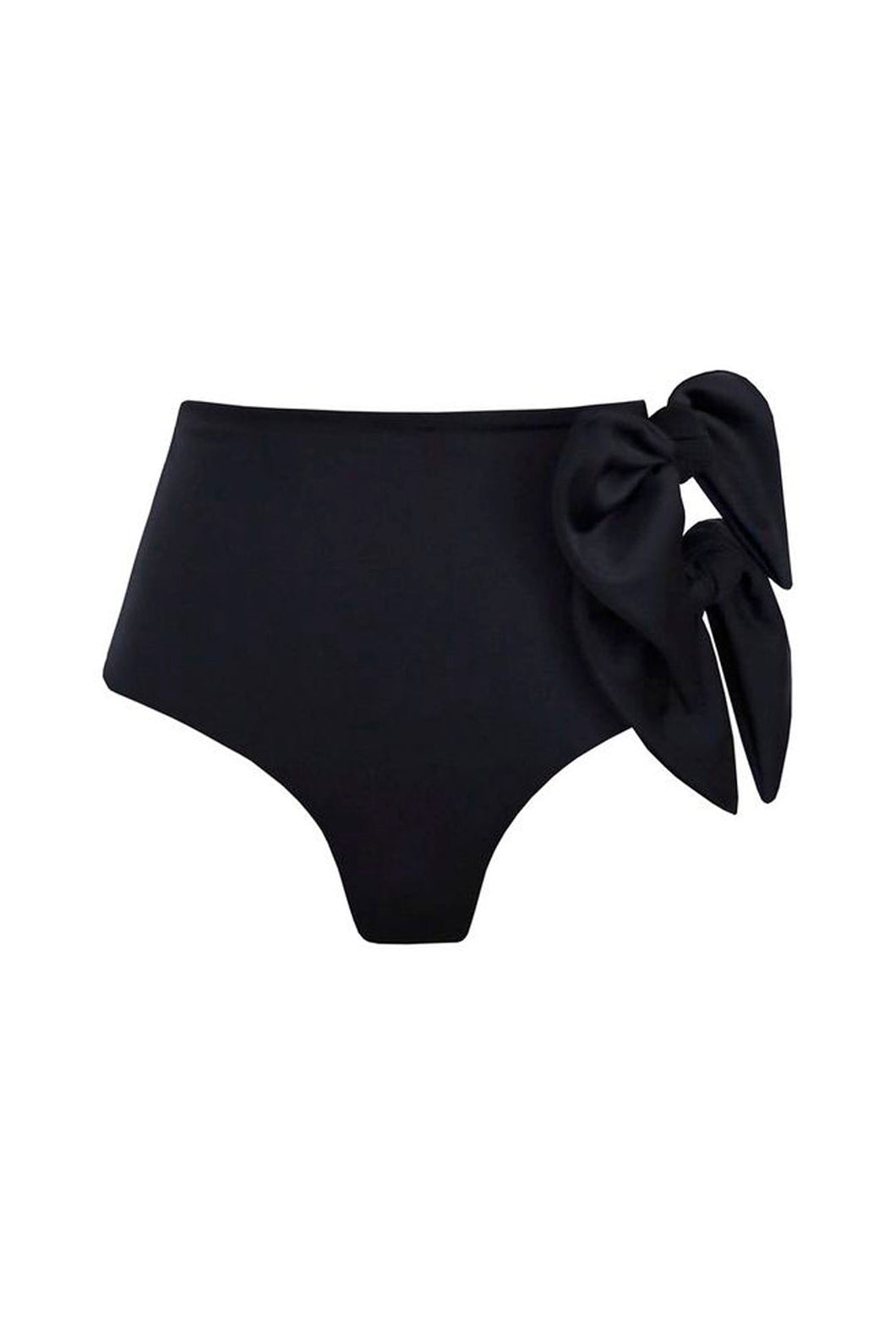 Hang Glider Ties Bikini Bottom  - Black