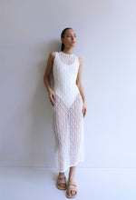 Load image into Gallery viewer, Top Straight Crochet Cutouts - Off-White