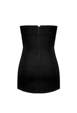 Load image into Gallery viewer, Pockets Short Dress - Black Linen
