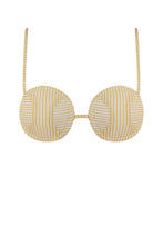 Load image into Gallery viewer, Ball Bikini Top - Yellow Straps