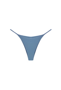Triangle With Fixed Strap Bikini Bottom - Blue