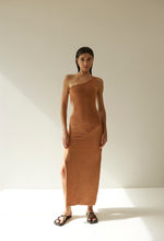 Load image into Gallery viewer, Soft Mule Dress With Nervura Cutouts - Almond