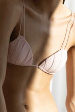 Load image into Gallery viewer, Pleated Bikini Top - Pink