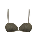 Load image into Gallery viewer, Shell Bikini Top - Military Green