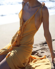 Load image into Gallery viewer, Ruffle Trim Cover Up - Mango