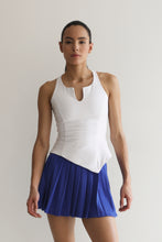 Load image into Gallery viewer, Pleated Skirt with Fixed Shorts Bottom - Blue