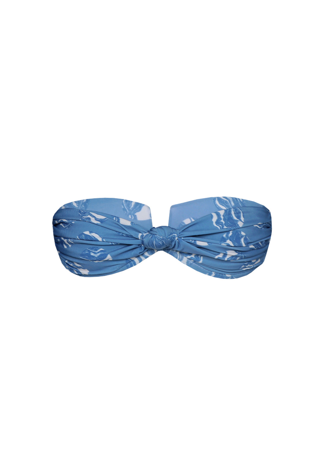 TQC Square Bikini Top - Blue Dot