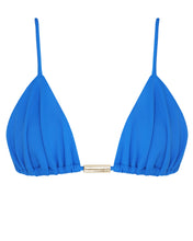 Load image into Gallery viewer, Triangle Bikini Top - Klein Blue