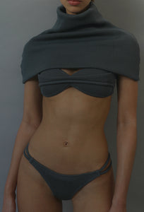 Vertex Bikini Top - Graphite