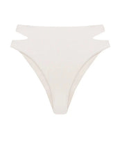 Load image into Gallery viewer, Slit Hang Glinder Bikini Bottom - Off-White