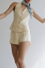 Load image into Gallery viewer, Tailoring One-front Vest Top - Creamy Linen