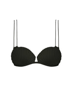 Load image into Gallery viewer, Shell Bikini Top - Black