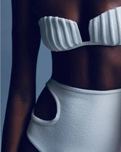 Load image into Gallery viewer, Lunar Cutout Bikini Bottom - Creamy