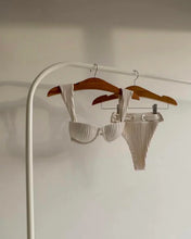 Load image into Gallery viewer, Nervura Structured Bikini Top - Off-White