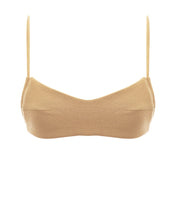 Load image into Gallery viewer, Halter Bikini Top - Walnut Crepe