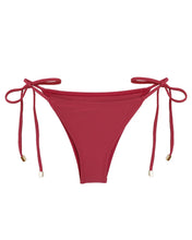 Load image into Gallery viewer, Triangle Bikini Bottom - Pomegranate