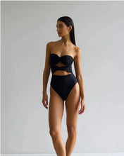 Load image into Gallery viewer, Fitting Swimsuit - Black