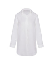 Load image into Gallery viewer, Tailoring Chemisier Top - Off-White Linen