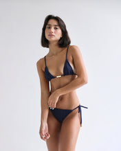Load image into Gallery viewer, Thomas Detail Triangle Top - Navy Blue