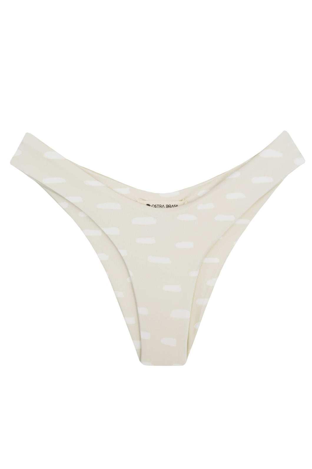 Hang Glider Bikini Bottom - Creamy Striped Print