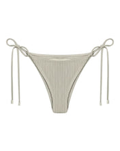 Load image into Gallery viewer, Ribbed Triangle Bikini Bottom - Natural