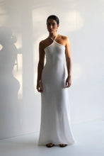 Load image into Gallery viewer, Crochet Halter Dress - Off-White