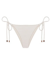 Load image into Gallery viewer, Triangle Bikini Bottom - Texture Off-White