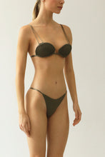 Load image into Gallery viewer, Shell Bikini Top - Military Green