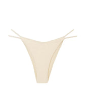 Load image into Gallery viewer, Fixed Strap Duo Bias Bikini Bottom - Vanilla