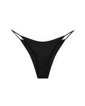 Load image into Gallery viewer, Triangle With Fixed Strap Bikini Bottom - Black