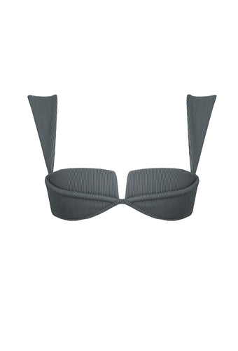 Structured Bias Robust Bikini Top - Graphite