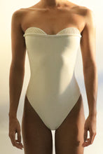 Load image into Gallery viewer, Nervura Vertex Swimsuit - Off-White