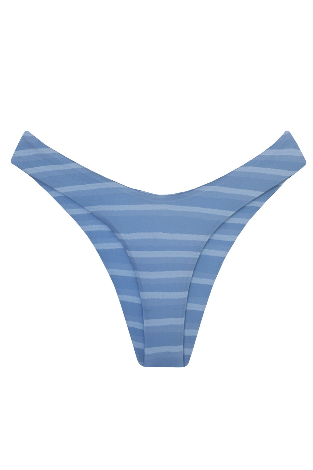 Hang Glider Bikini Bottom - Blue Striped Print