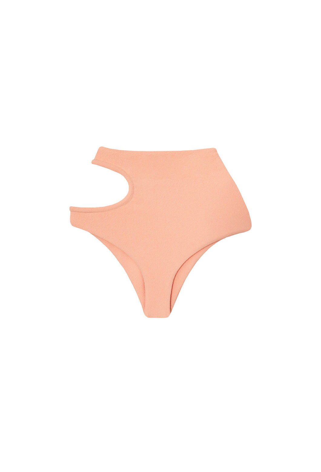 Lunar Cutout Bikini Bottom - Peach