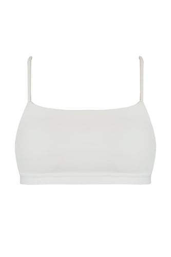 Nervura Straight Top - Off-White Piquet