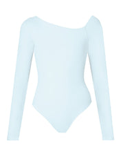 Load image into Gallery viewer, Long Sleeve Bodysuit Top - Light Blue