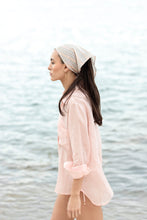 Load image into Gallery viewer, Tailoring Shirt Top - Pink Linen