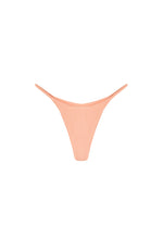 Load image into Gallery viewer, Triangle With Fixed Strap Bikini Bottom - Peach