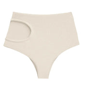 Load image into Gallery viewer, Lunar Cutout Bikini Bottom - Creamy