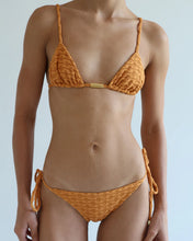 Load image into Gallery viewer, Triangle Bikini Top - Pumpkin