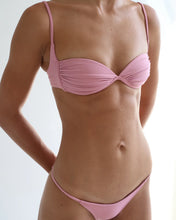 Load image into Gallery viewer, Ruched Padded Bikini Top - Dusty Rose