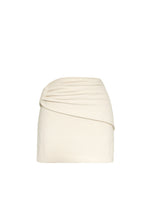 Load image into Gallery viewer, Hoop Mini Skirt - Creamy
