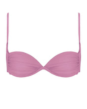 Load image into Gallery viewer, Ruched Padded Bikini Top - Dusty Rose