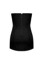 Load image into Gallery viewer, Pockets Short Dress - Black Linen